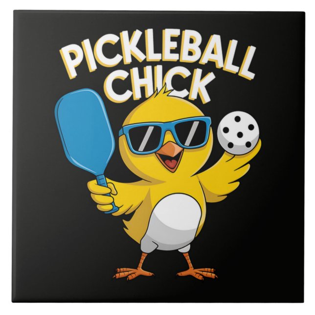 Pickle ball Pickleball Chick Kakelplatta (Framsidan)