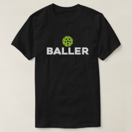 (Pickle)Baller Mörk Pickleball Shirt T