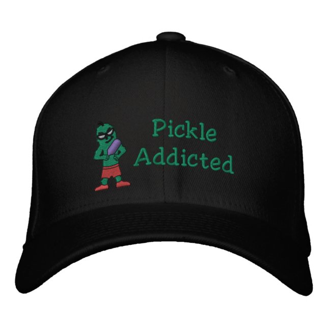 Pickle beroende Embroiderad Hat. Broderad Keps (Framsida)