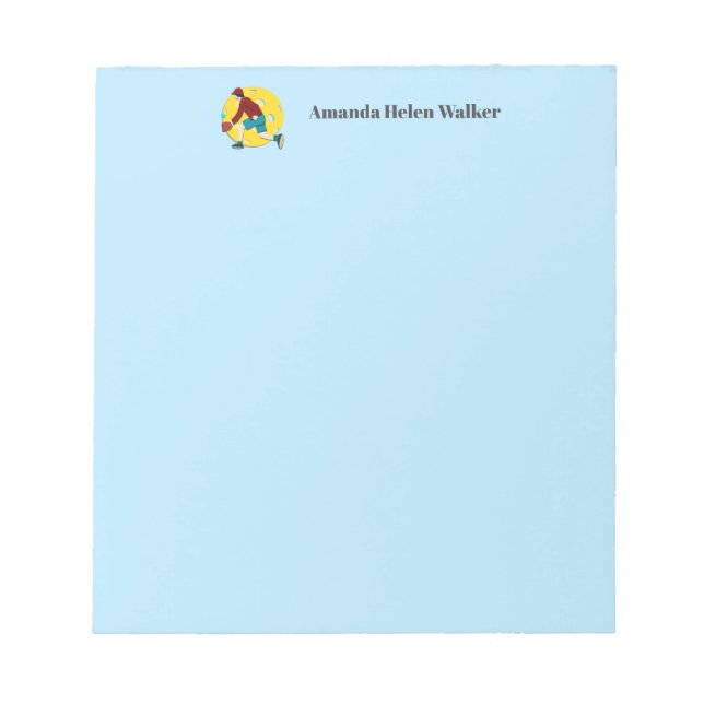 Pickle Boll Anteckningsblock (Framsida)