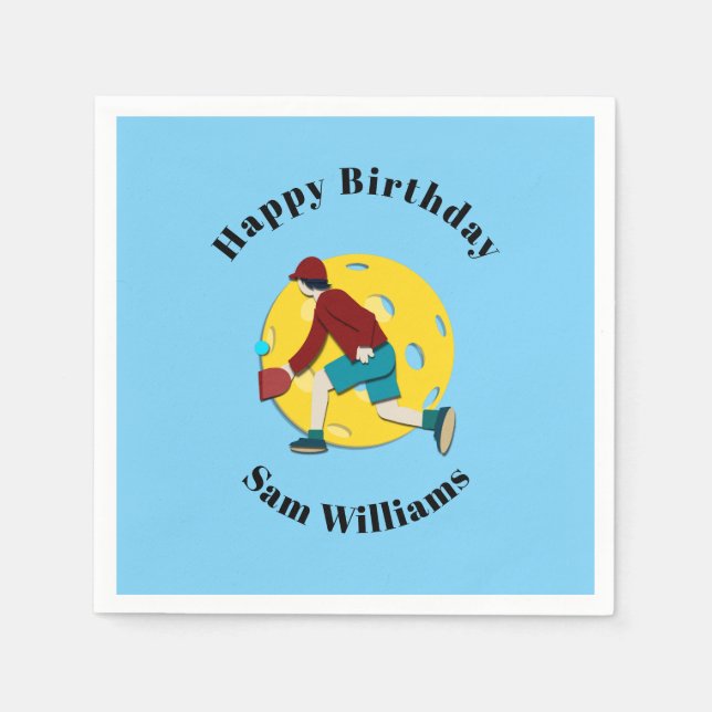 Pickle Boll Pappersservett (Framsidan)