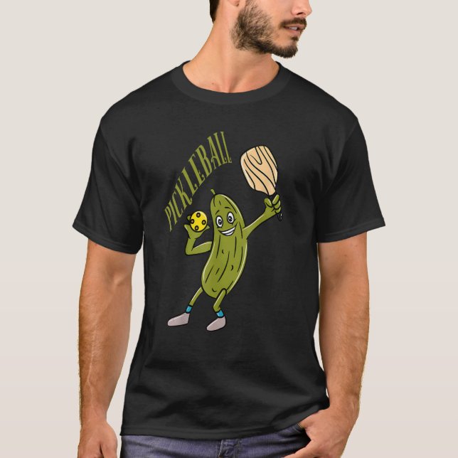 Pickle Boll Pickleball GuySublicmate Sports Tee (Framsida)