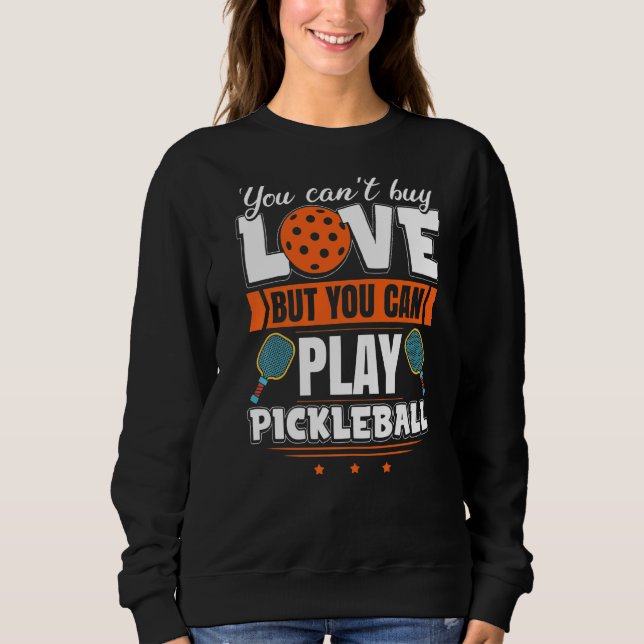 Pickle Boll Player Pickleball T Shirt (Framsida)