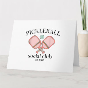 Pickle Boll Social Klubb EST 1965 Manar WomenPickl Kort