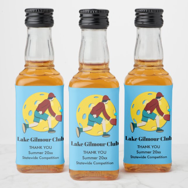 Pickle Boll Spritflaskor Etikett (Flaskor)