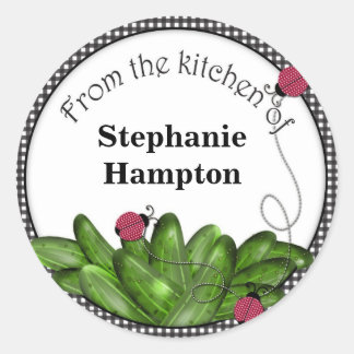 Pickle Burk Stickers Runt Klistermärke