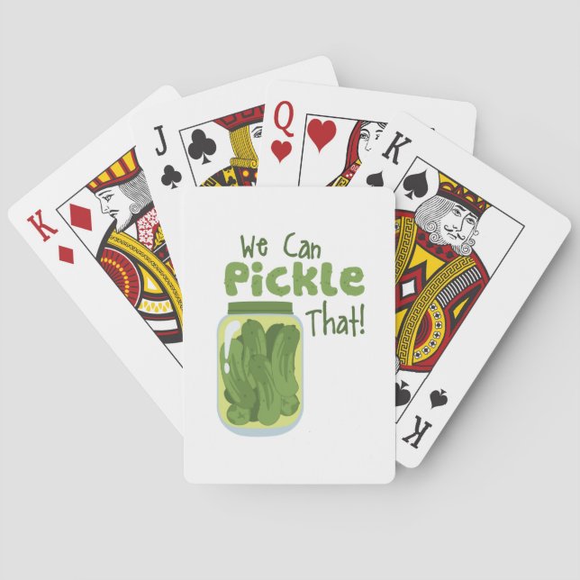 Pickle! Casinokort (Baksidan)