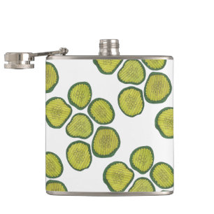 Pickle Chip Sweet Pickles Food Grönt Dill Gift Fickplunta