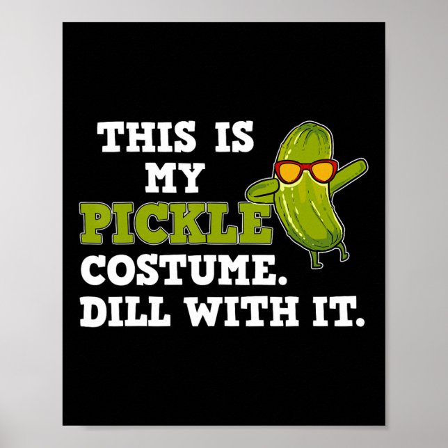 Pickle Costume Gift Poster (Framsidan)