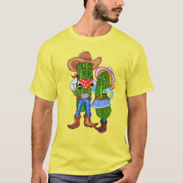 Pickle Cowboy, Gherkin Cowgirl, Dill Cucumber Väst T Shirt