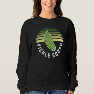 Pickle Cucumber Vegan Squad Grönt Pickle T Shirt