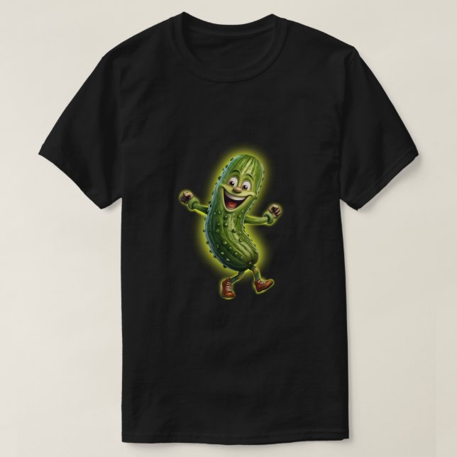 Pickle Dancing T Shirt (Design framsida)