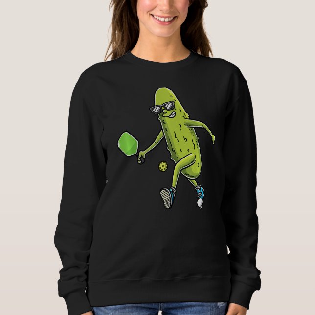 Pickle Dill Pickleball Player Premium T Shirt (Framsida)