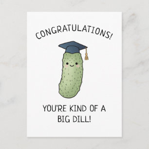 Pickle Dill Punsj Nyutexaminerad Examen Punsjig Hä Vykort