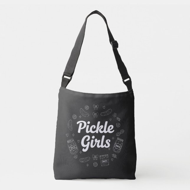 Pickle Flickor, Citatdesign för Älskare Axelväska (Framsida)
