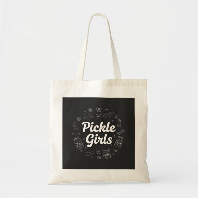 Pickle Flickor, Citatdesign för Älskare Tygkasse (Framsidan)