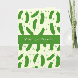 Pickle & Fresh Collection Birthday Card Kort