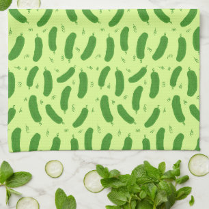 Pickle & Fresh Collection mönstrad Kökshandduk