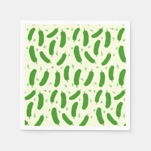 Pickle & Fresh Collection mönstrad Pappersservett