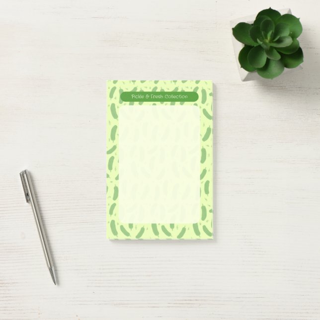 Pickle & Fresh Collection Post-it Block (Kontor)