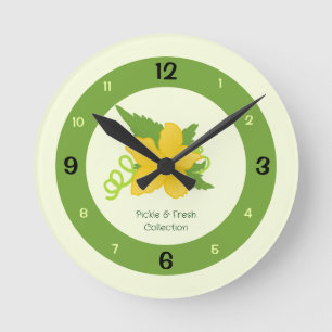 Pickle & Fresh Collection Rund Klocka