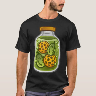 Pickle Jar Pickleball Jar Funny Pickleball Player T Shirt
