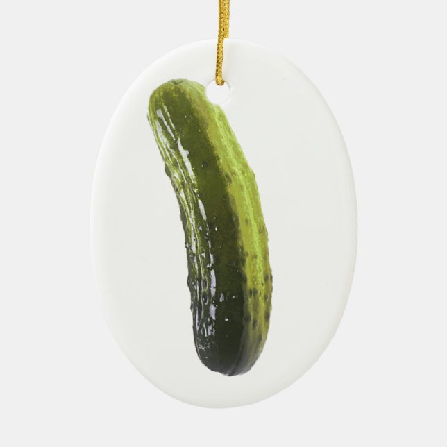 Pickle Julgransprydnad Keramik (Framsidan)