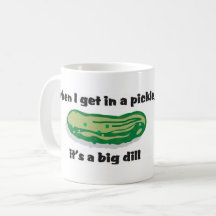Pickle-kaffe mugg