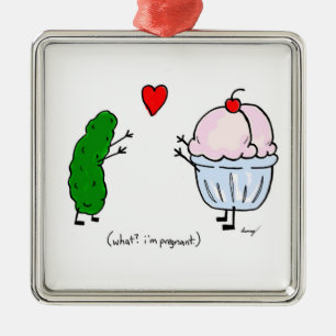 Pickle Kärlek Ice Cream Ornament