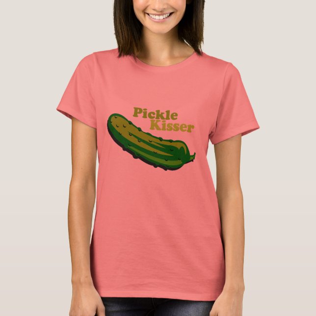 Pickle kisser t-shirt (Framsida)
