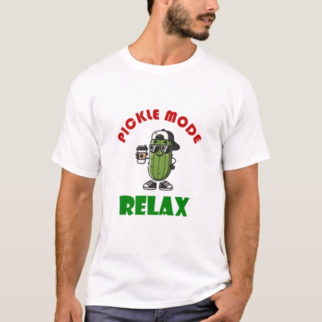 PICKLE-LÄGE RELAX Classic T-Shirt (Framsida)