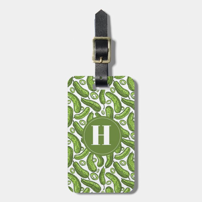 Pickle Luggage Tag Bagagebricka (Vertikal Framsida)