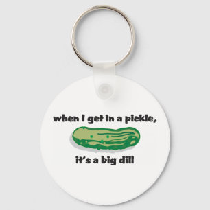 Pickle-nyckelkedja Nyckelring