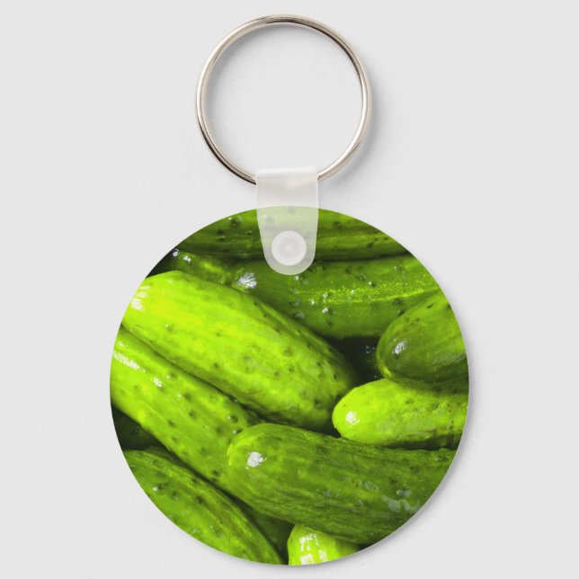 Pickle Pickle Älskare Gift Pickle Boll personalize Nyckelring (Framsida)