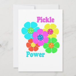 Pickle Power Pickleball Inbjudningar