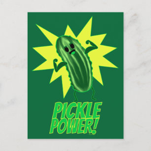 Pickle Power! Vykort