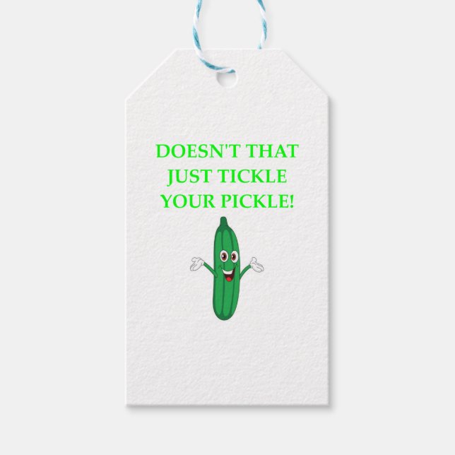 PICKLE PRESENTETIKETT (Framsidan)