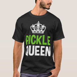 Pickle Queen Vegan Funny Vegetable T Shirt