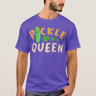 Pickle Queen Vegan Preserve Cucumber Pickle Vget T Shirt