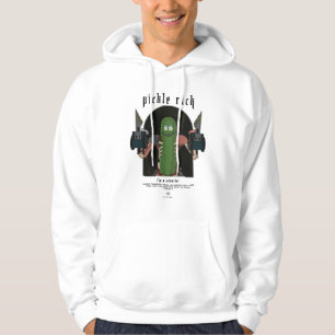 Pickle Rick - jag är en vetenskaplig offertgrafik Hoodie