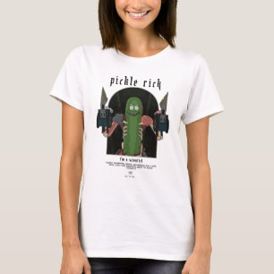 Pickle Rick - jag är en vetenskaplig offertgrafik T Shirt