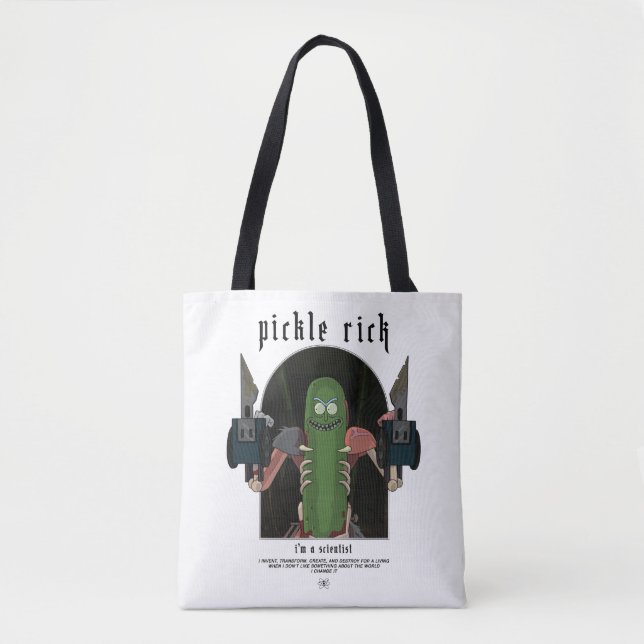 Pickle Rick - jag är en vetenskaplig offertgrafik Tygkasse (Framsida)
