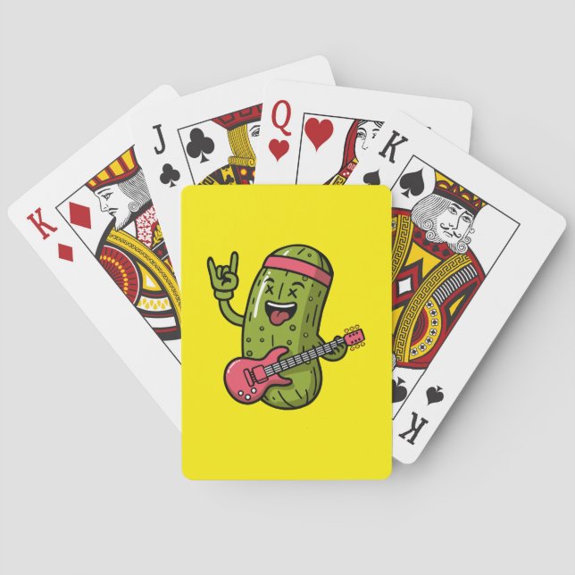 Pickle Rockstjärna Casinokort (Baksidan)