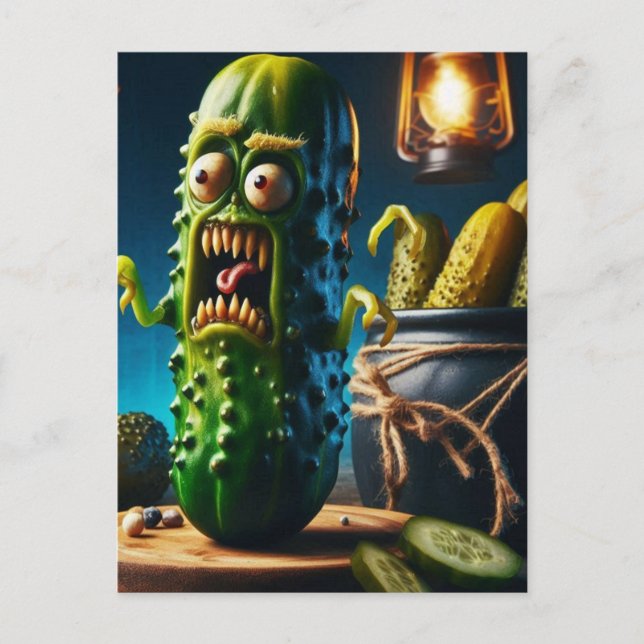 Pickle-skräcken Vykort (Framsida)
