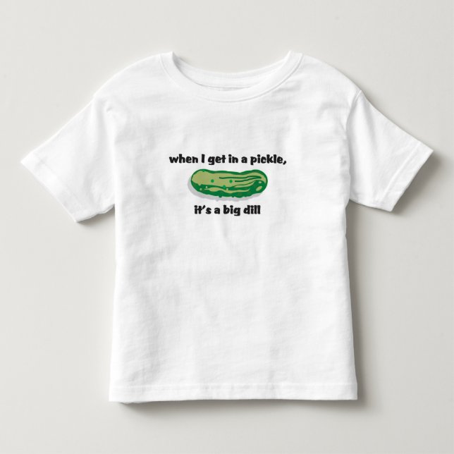 Pickle Småbarn T-Shirt (Framsida)