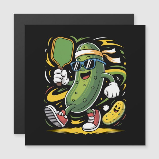 Pickle Spelar Pickleball (Fram/baksida)