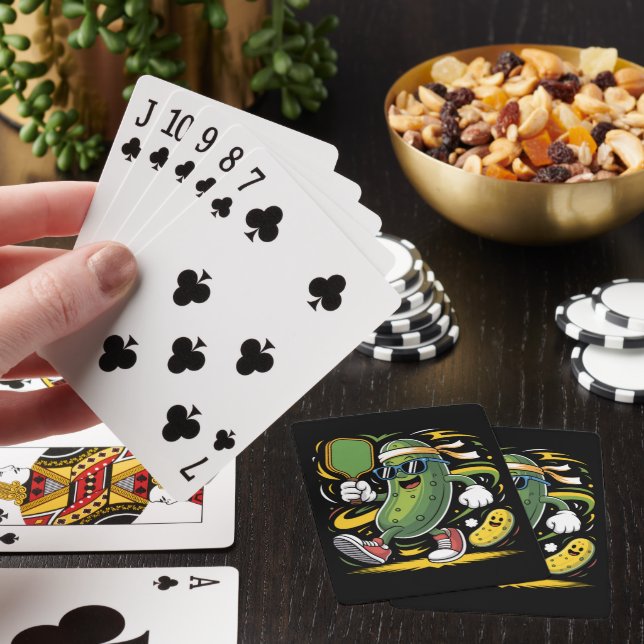 Pickle Spelar Pickleball Casinokort (På plats)