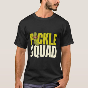 Pickle Squad Cucumber Vegan Pickle Squad T Shirt