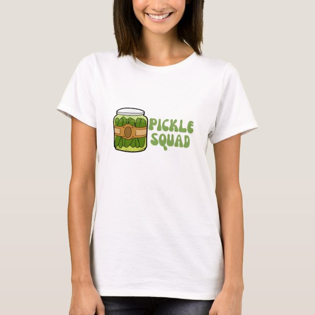 Pickle Squad T Shirt (Framsida)