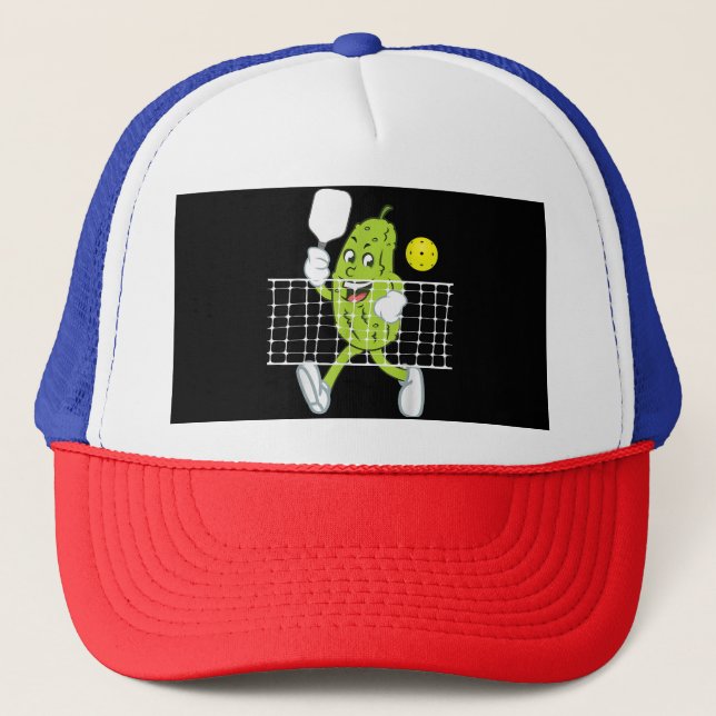 Pickle-uppspelningspickleball - lustig Pickleball  Keps (Framsida)